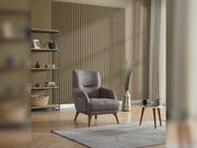Beta 3-pieces (Sofa & Loveseat & Chair) Livingroom Set Fume in Fume - 101-BET-KAY375-321