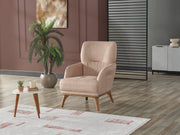 Beta Chair Beige in Beige - 101-BET-KAY065-B