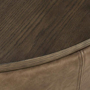 Bethanstone Warm Brown Storage Ottoman - A3000846