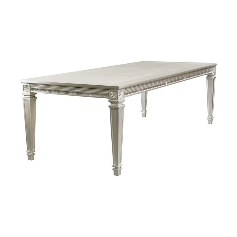Bevelle Silver Extendable Dining Set - Gate FurnitureDining Room Set