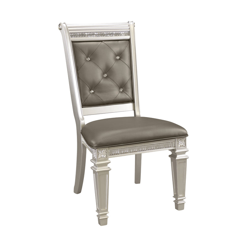 Bevelle Silver Extendable Dining Set - Gate FurnitureDining Room Set