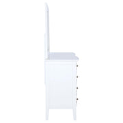 Bexhill 10-drawer Dresser and Mirror White - 223473M