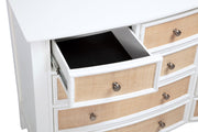 Bexhill 10-drawer Dresser Cabinet White - 223473