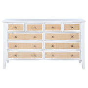 Bexhill 10-drawer Dresser Cabinet White - 223473