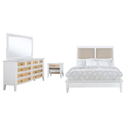 Bexhill 4-piece Eastern King Bedroom Set White - 223471KE-S4