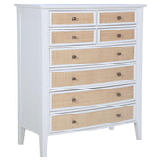 Bexhill 5-piece Eastern King Bedroom Set White - 223471KE-S5