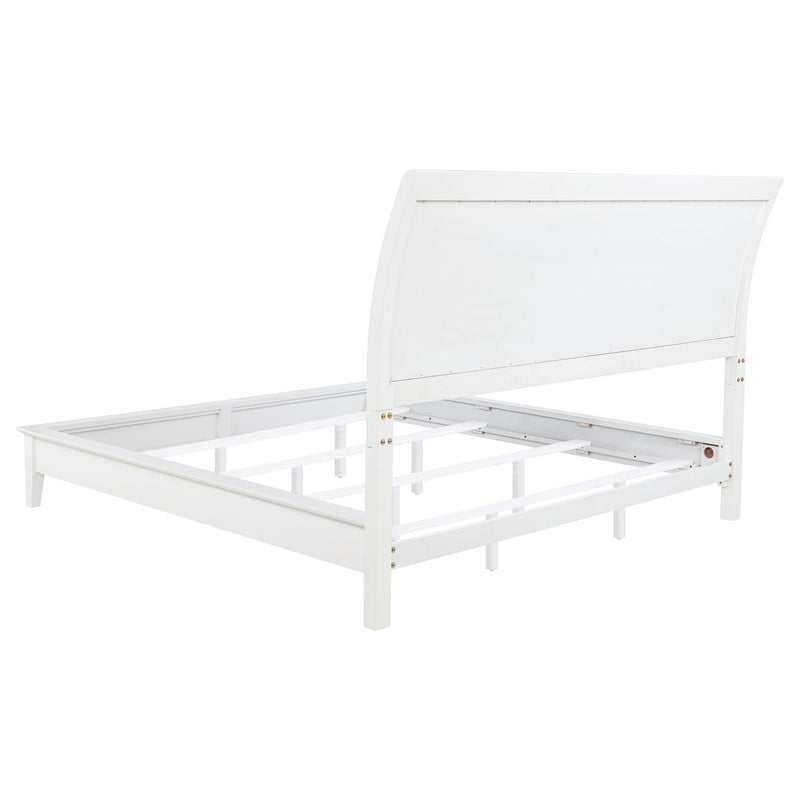 Bexhill 5-piece Eastern King Bedroom Set White - 223471KE-S5