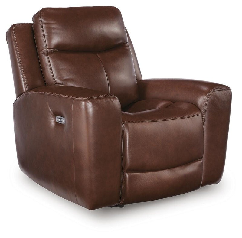 Bexhurst Mahogany Power Recliner - PCU1210213