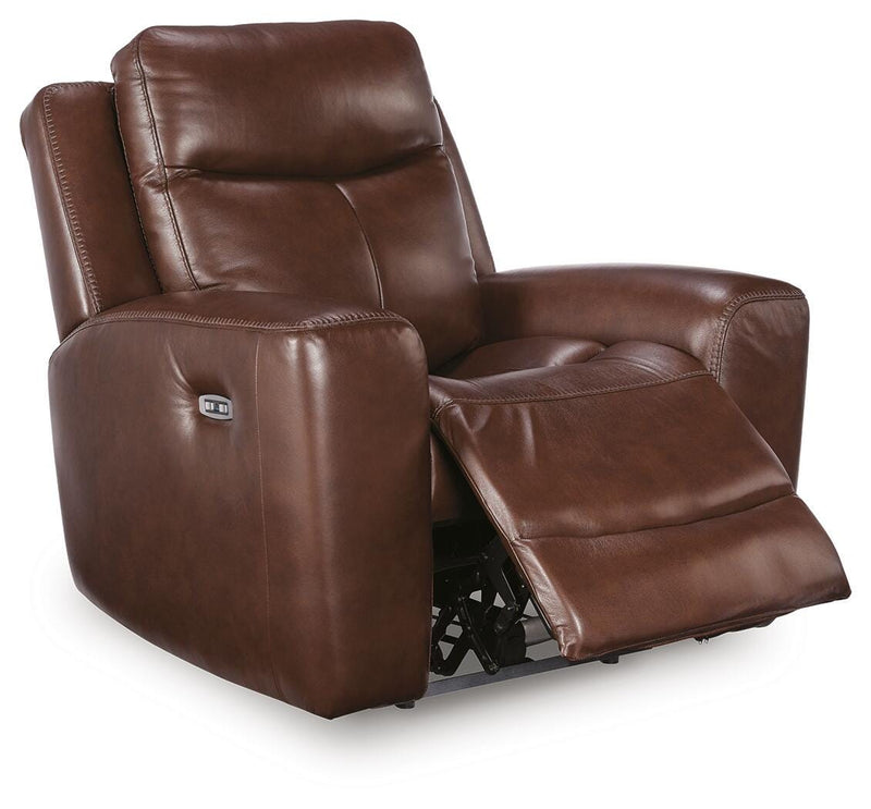 Bexhurst Mahogany Power Recliner - PCU1210213