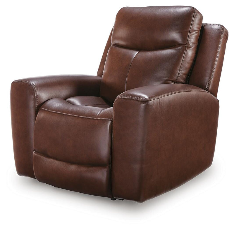 Bexhurst Mahogany Power Recliner - PCU1210213