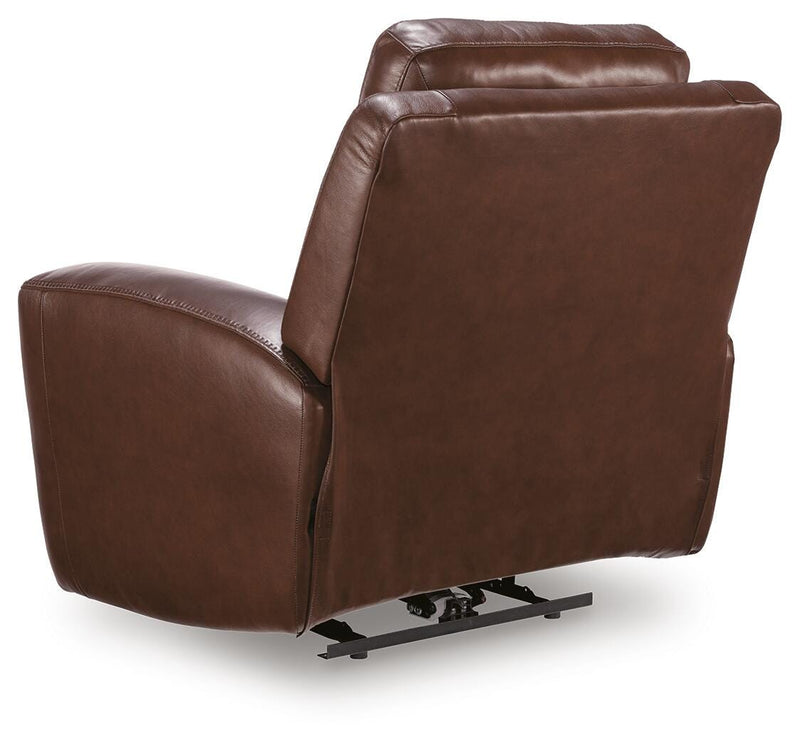 Bexhurst Mahogany Power Recliner - PCU1210213