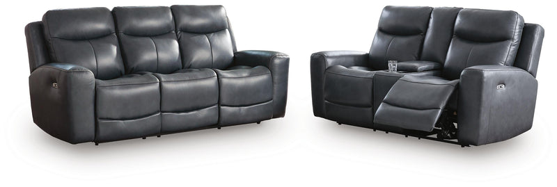 Bexhurst Sofa and Loveseat in Admiral - PKG023976