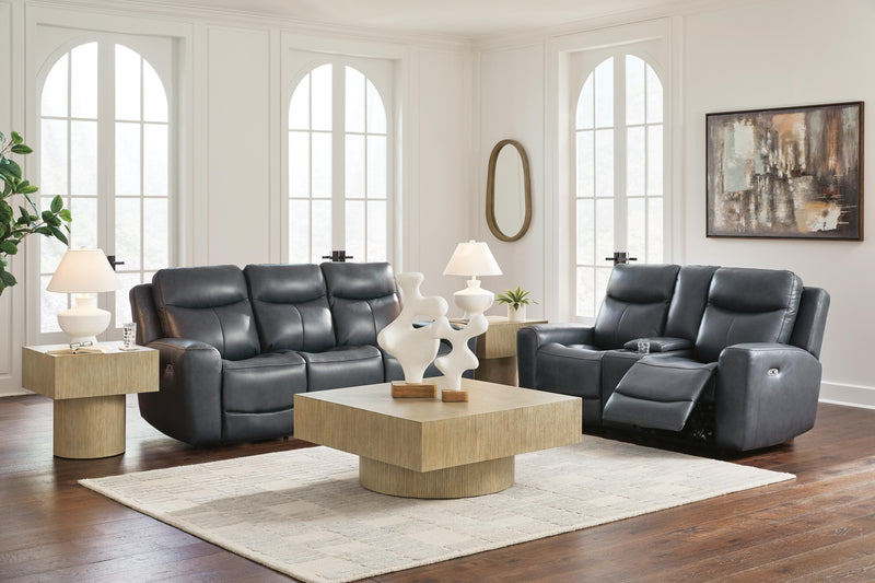 Bexhurst Sofa and Loveseat in Admiral - PKG023976