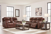 Bexhurst Sofa and Loveseat in Mahogany - PKG023977