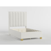 BHE-GL Gold Finish Leg For Footboard, Each. Fits BHE5876, BHE5878, 1836B, and BHE1818 beds, Set of 2 - BHE-GL