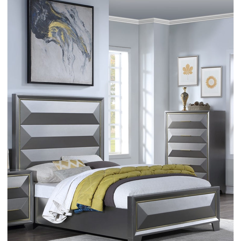 BHE5002-44*5 44" Bed Set (2Bed+NS+DR+MR) - BHE5002-44*5