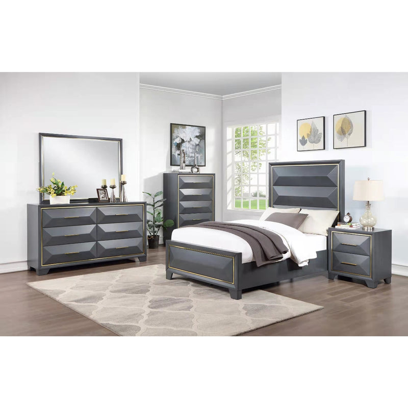BHE5002DGY-4 Nightstand - BHE5002DGY-4