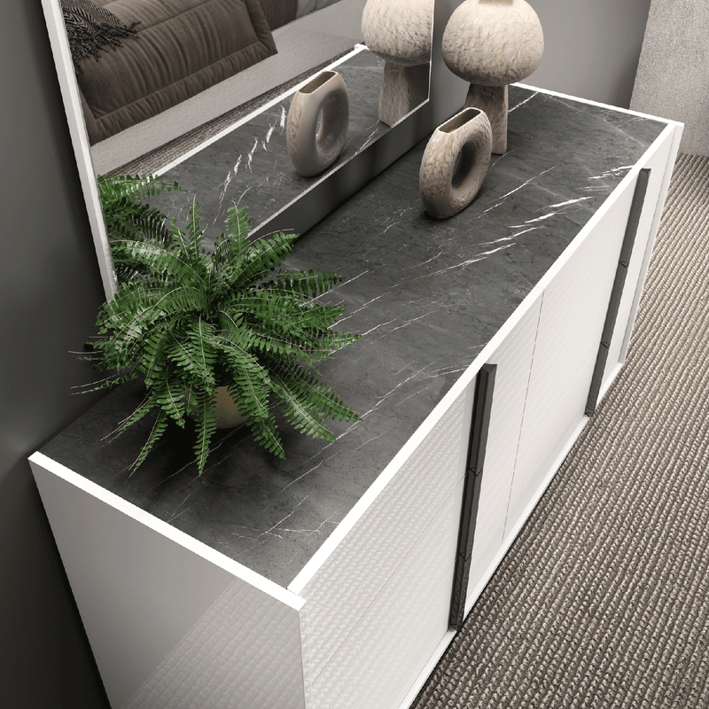 Bianca Marble Bedroom SET - p13267