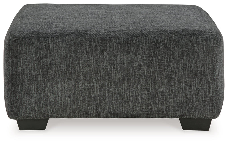 Biddeford 2-Piece Sectional with Ottoman in Shadow - PKG015089