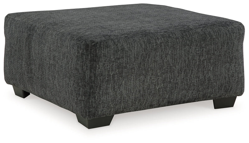 Biddeford 2-Piece Sectional with Ottoman in Shadow - PKG015090