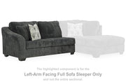 Biddeford Left-Arm Facing Full Sofa Sleeper - 3550410