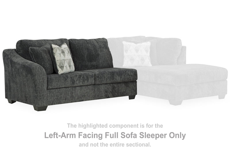 Biddeford Left-Arm Facing Full Sofa Sleeper - 3550410