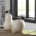Bidelia Antique White Sculpture (Set of 2) - Gate FurnitureSculpture