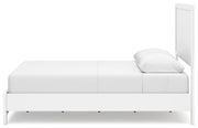 Binterglen California King Panel Bed with Dresser in White - PKG016715