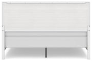 Binterglen King Panel Bed with Dresser and 2 Nightstands in White from Ashley - Luna Furniture