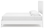 Binterglen King Panel Bed with Dresser and 2 Nightstands in White from Ashley - Luna Furniture