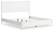 Binterglen King Panel Bed with Dresser and Nightstand in White - Gate FurnitureBedroom Set