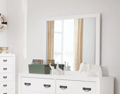 Binterglen White Bedroom Mirror