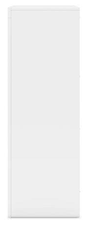 Binterglen White Full Panel Bed, Dresser, Chest and Nightstand - B427B17