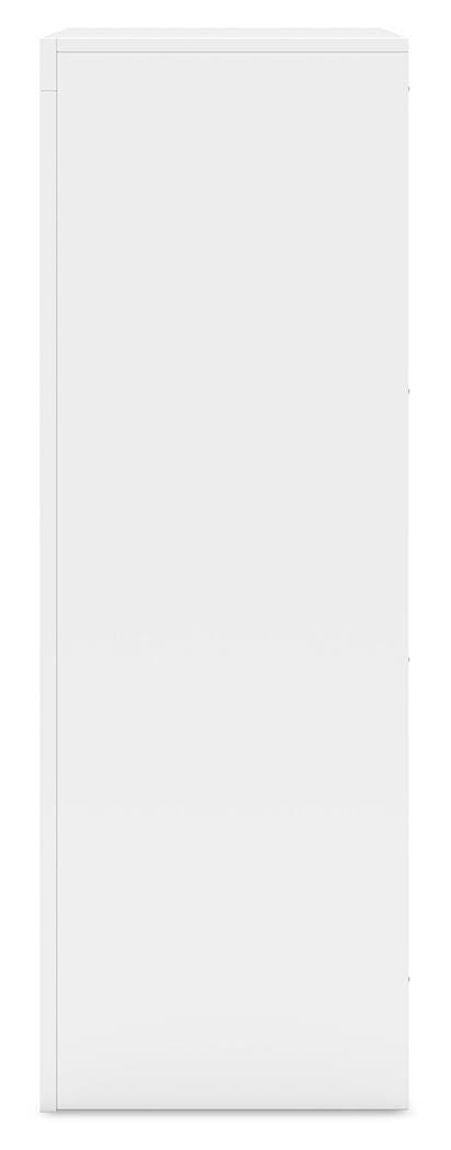 Binterglen White Full Panel Bed, Dresser, Chest and Nightstand - B427B17