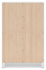Binterglen White Full Panel Bed, Dresser, Chest and Nightstand - B427B17