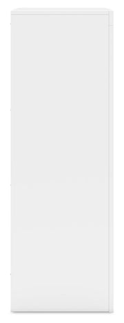 Binterglen White Full Panel Bed, Dresser, Chest and Nightstand - B427B17
