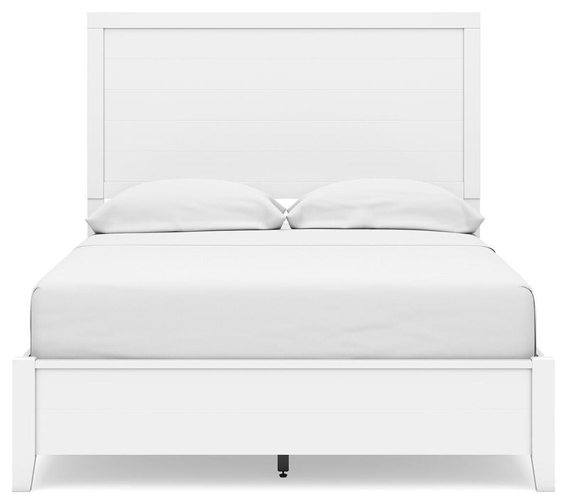 Binterglen White Full Panel Bed, Dresser, Chest and Nightstand - B427B17