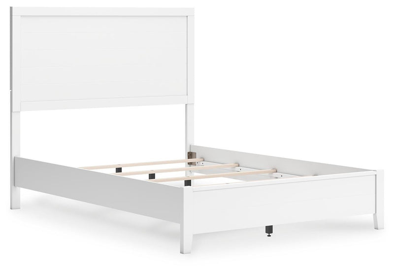 Binterglen White Full Panel Bed, Dresser, Chest and Nightstand - B427B17