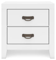 Binterglen White Full Panel Bed, Dresser, Chest and Nightstand - B427B17