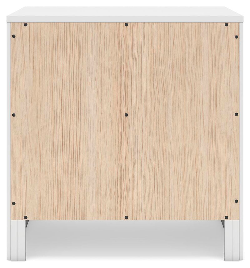 Binterglen White Full Panel Bed, Dresser, Chest and Nightstand - B427B17
