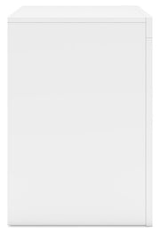 Binterglen White Full Panel Bed, Dresser, Chest and Nightstand - B427B17