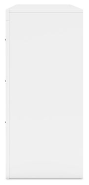 Binterglen White Full Panel Bed, Dresser, Chest and Nightstand - B427B17