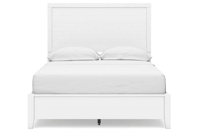 Binterglen White Full Panel Bed - Gate FurnitureFull Bed
