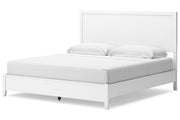 Binterglen White King Panel Bed - Gate FurnitureKing Bed