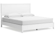 Binterglen White King Panel Bed - Gate FurnitureKing Bed