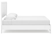 Binterglen White King Panel Bed - Gate FurnitureKing Bed