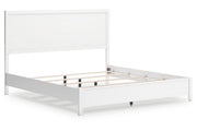 Binterglen White King Panel Bed - Gate FurnitureKing Bed