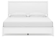 Binterglen White King Panel Bed - Gate FurnitureKing Bed