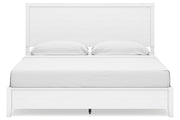 Binterglen White King Panel Bed - Gate FurnitureKing Bed