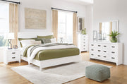 Binterglen White Panel Bedroom Set - Gate FurnitureBedroom Set